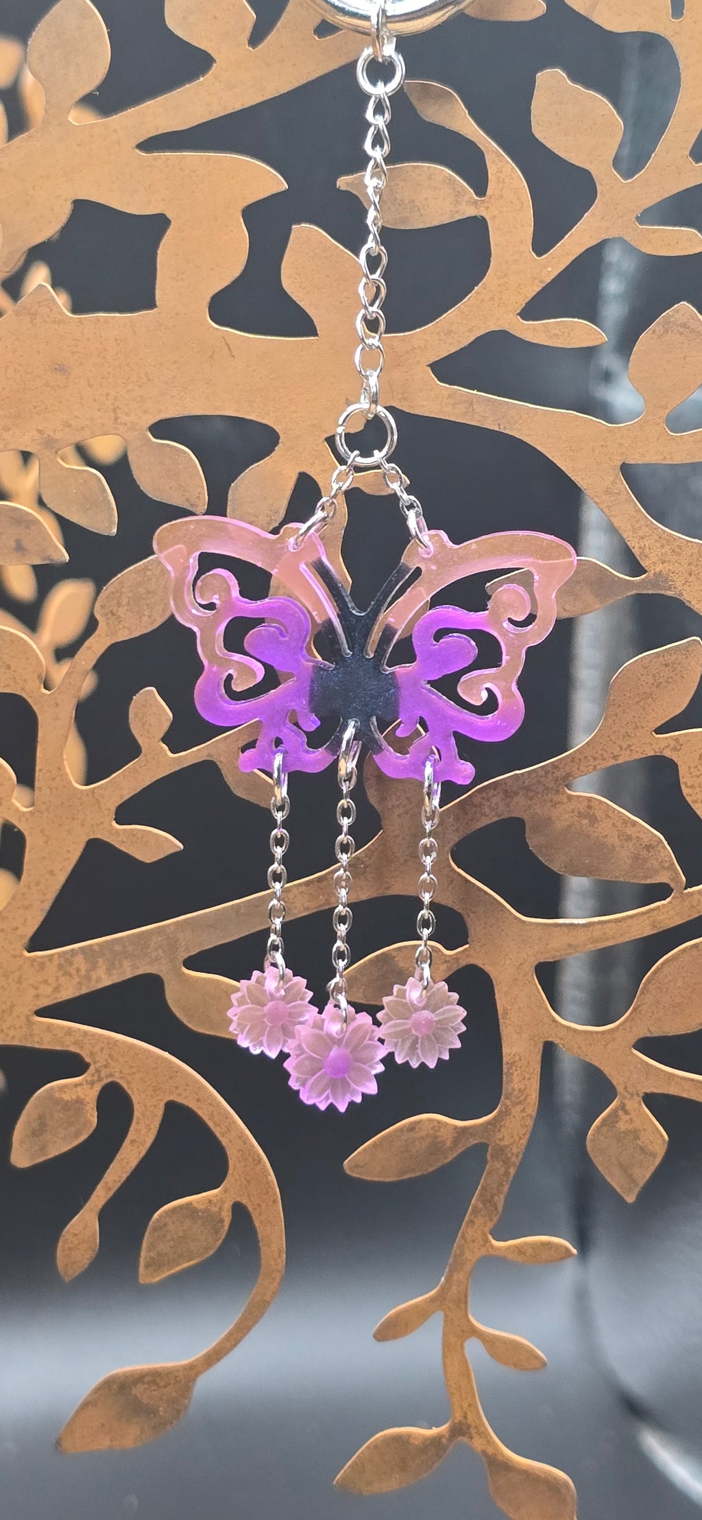 Papillon fleur
